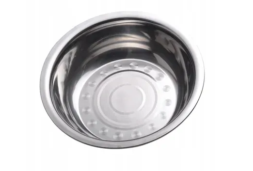 Миска Kamille Vizo з нержавіючої сталі 45x13 см (4383)