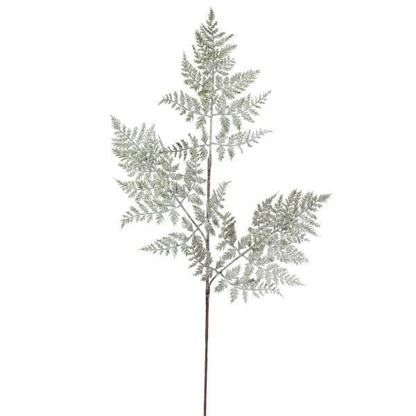 Ветка декоративная Yes! Fun Туя 75 см заснеженная глиттером (973879)