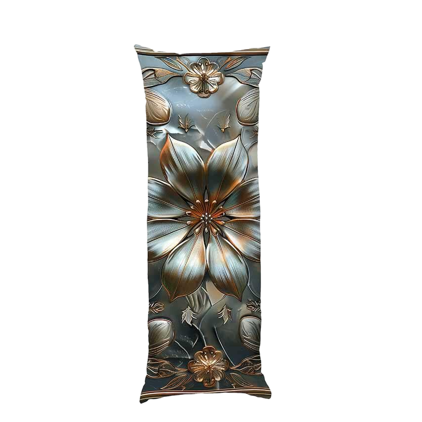 Подушка дакимакура Metal flowers Pattern габардин 70х30 см (113835) Подушка дакимакура Metal flowers Pattern габардин 70х30 см (113835)