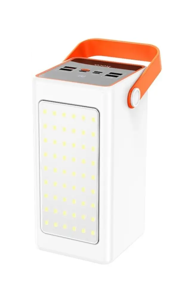 Повербанк Hoco JA88A з LED-ліхтариком та швидкою зарядкою 22,5W 100000 mAh Білий