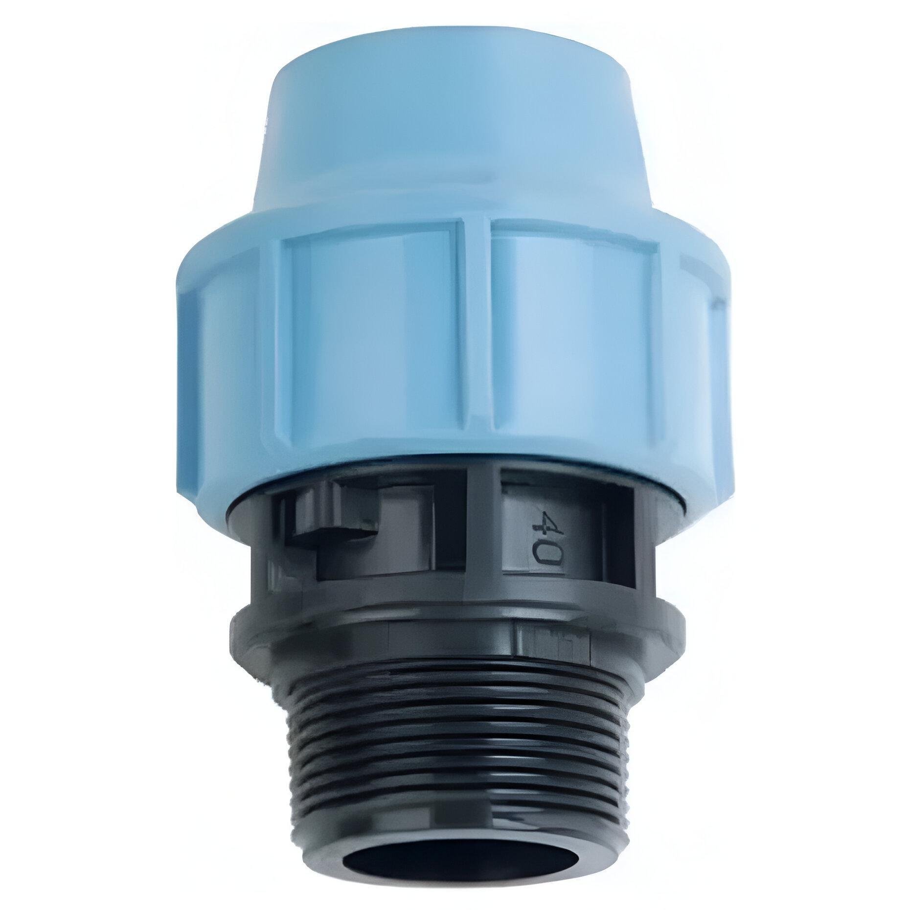 Муфта SantehPlast ПЭ наружная резьба 40x1-1/2" (AKD10197)