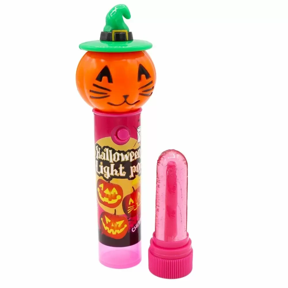 Льодяник з іграшкою Halloween Pumpkin Light Pop 11 г (1676329711)