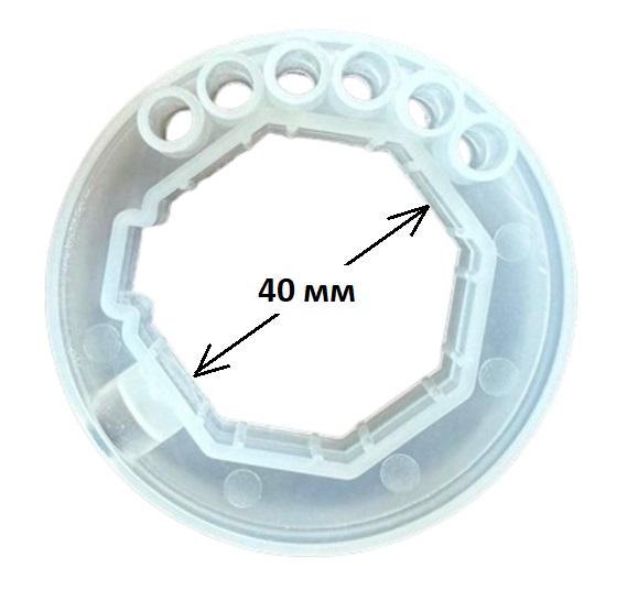 Ригельне кільце для захисних ролет для валу 40 мм 2 шт. (1391) - фото 3