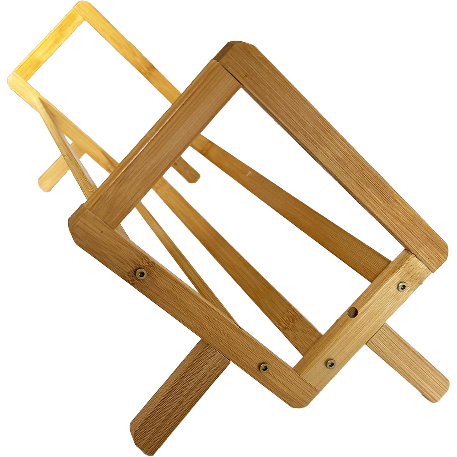 Підставка органайзер для зберігання вінілових платівок та книг 24,5х21х40 см місткість 70+ платівок Light wood (23136290) - фото 2 Підставка органайзер для зберігання вінілових платівок та книг 24,5х21х40 см місткість 70+ платівок Light wood (23136290) - фото 2