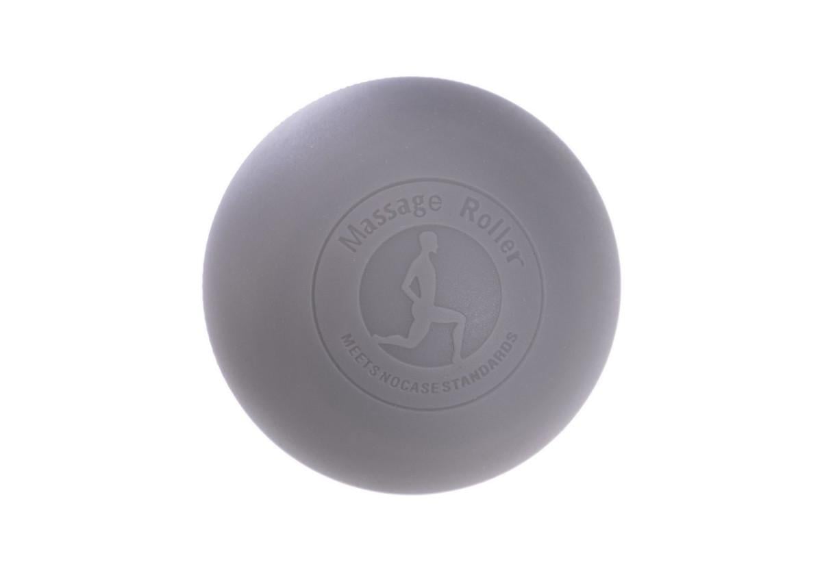 Массажный мячик EasyFit каучук 6,5 см Серый (EF-2076-GY)