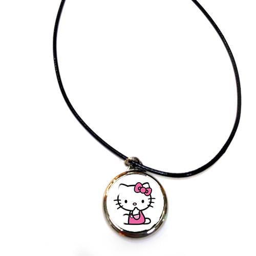 Кулон подвеска на шею Хеллоу Китти Hello Kitty (ku_035)
