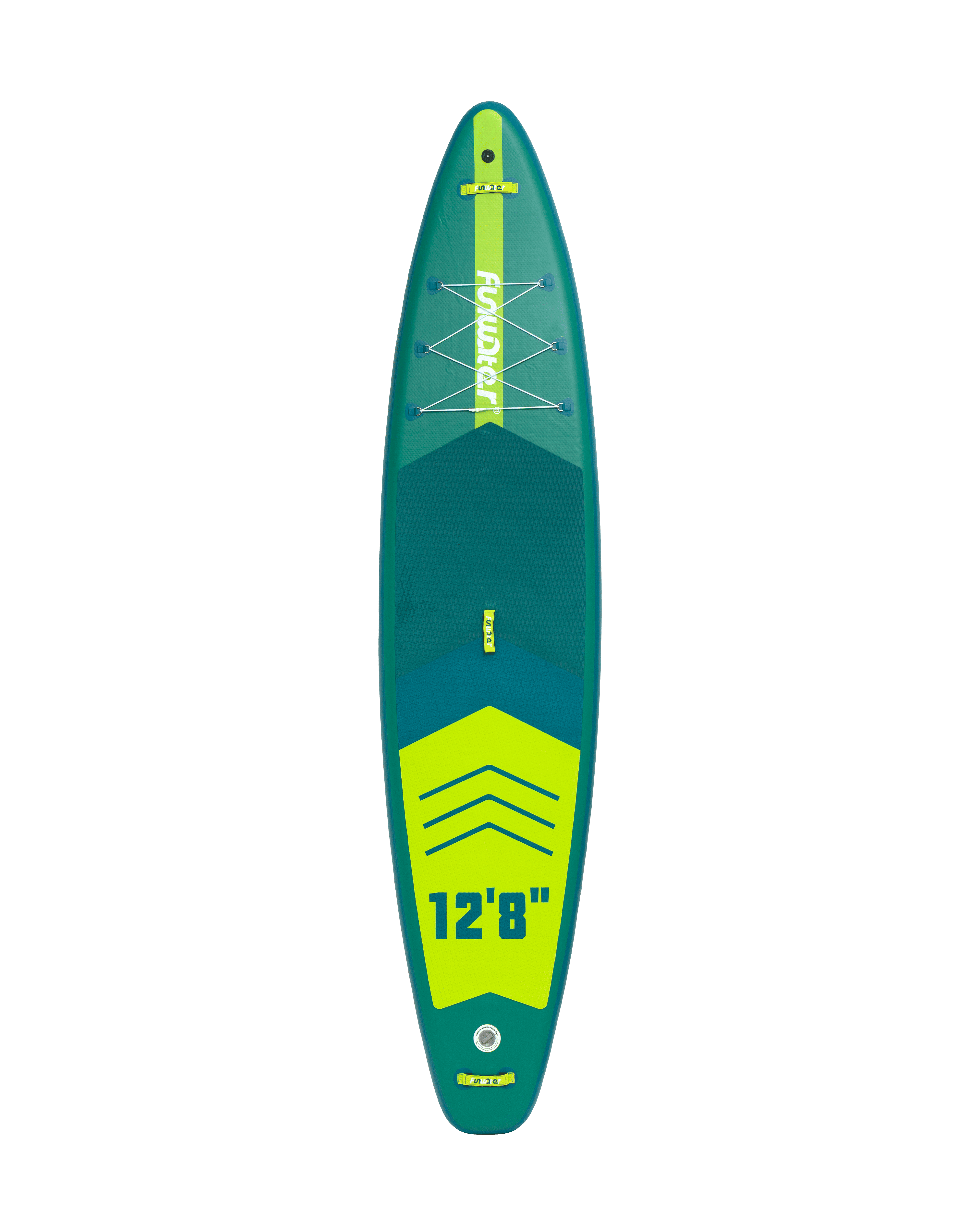 SUP-доска надувная двухместная Funwater Green 12"6 11в1 385x85x15 см