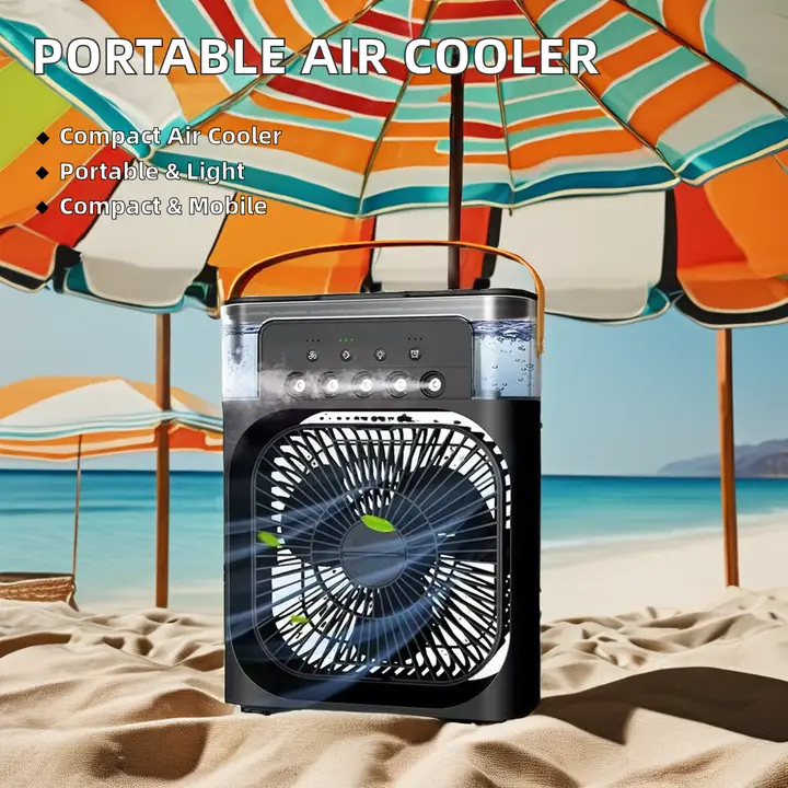 Вентилятор Air Cooler Fan із контейнером для льоду (25407948) - фото 5