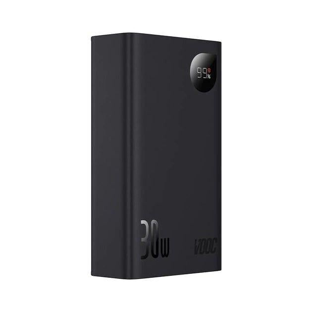 Повербанк BASEUS Adaman 2 Metal Digital Display 30W 20000 mAh Black (Adaman)