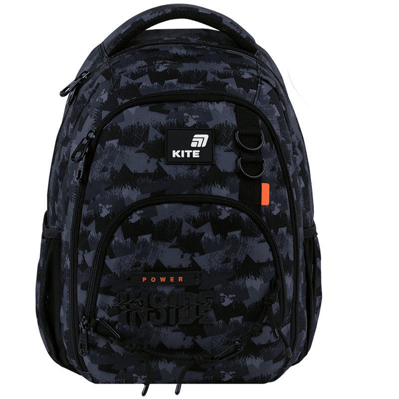 Рюкзак KITE Education teens Power Inside 42x32x13 см 19,5л Черный (K26-905M-4)