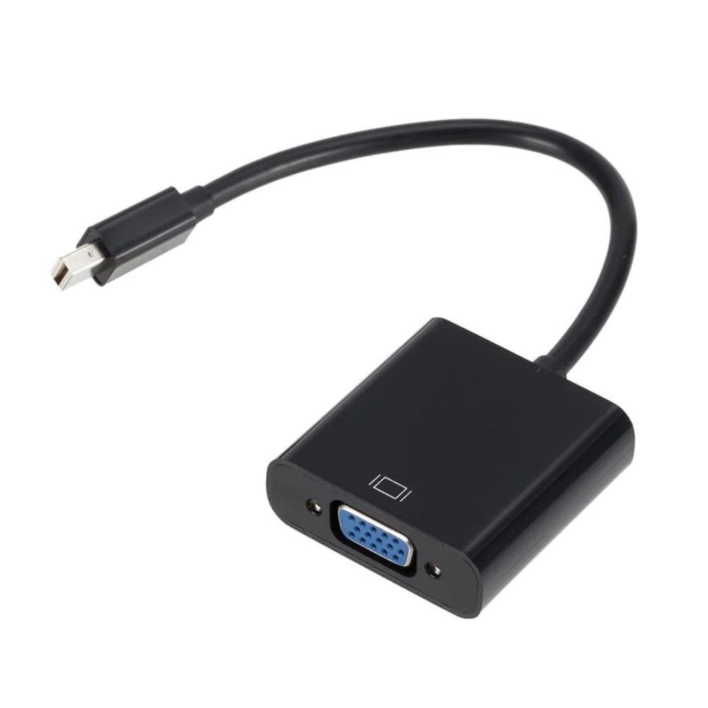 Адаптер-преобразователь Mini Display Port Thunderbolt VGA Черный (2084256269)