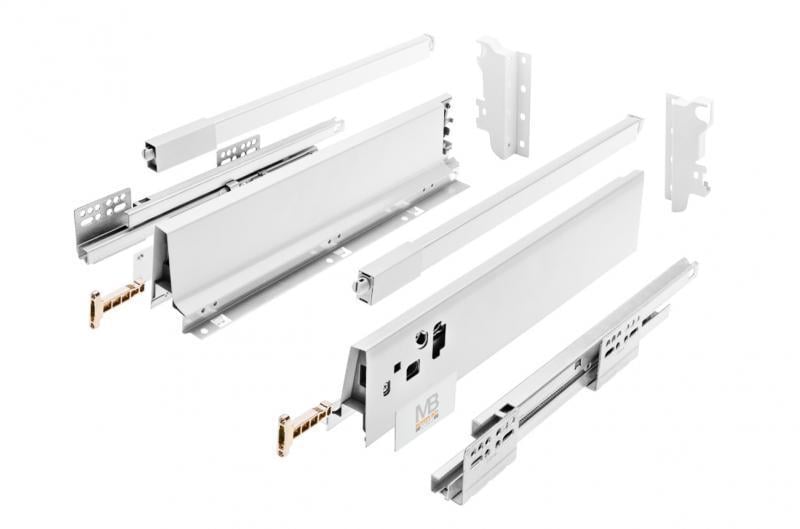 Выдвижная система Modern Box Square С1 высокий L 500 мм Белый (PB-KW-KPL500C1)