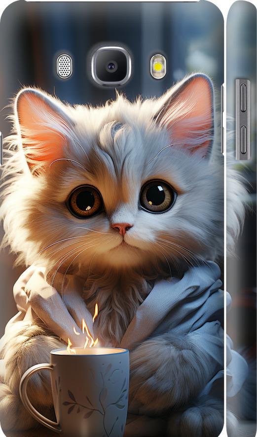 Чехол на Samsung Galaxy J5 (2016) J510H White cat (5646m-264-42517) Чехол на Samsung Galaxy J5 (2016) J510H White cat (5646m-264-42517)