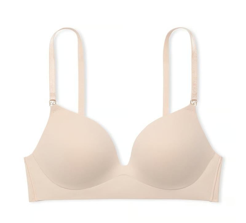 Бюстгальтер пуш-ап безшовний Victoria's Secret Love Cloud 85B Бежевий (2810617599) - фото 3 Бюстгальтер пуш-ап безшовний Victoria's Secret Love Cloud 85B Бежевий (2810617599) - фото 3