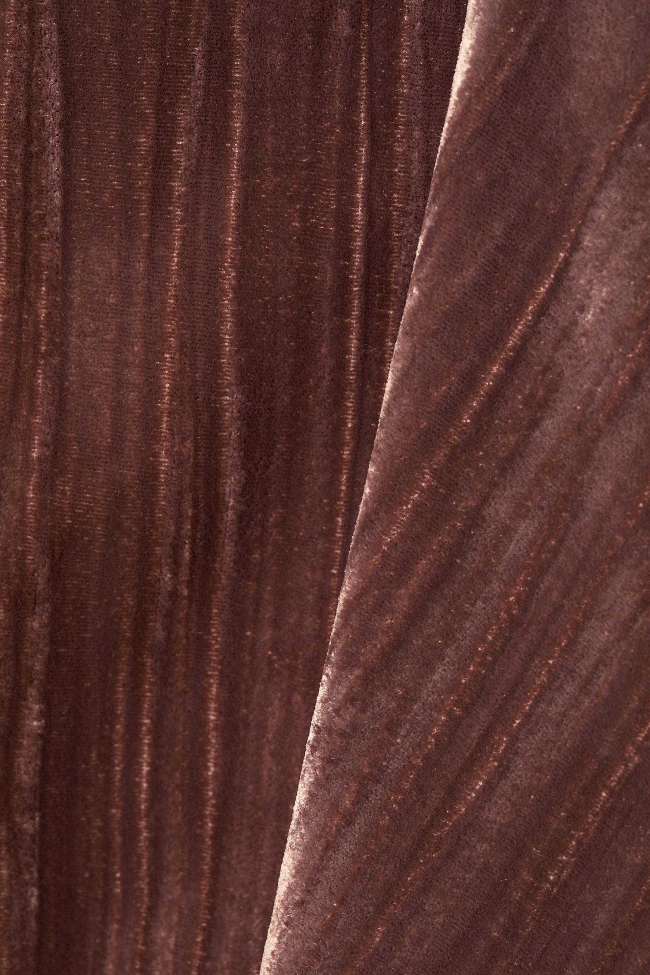 Юбка велюровая р. 42 Темно-розовый (6851938RP5) - фото 2 Юбка велюровая р. 42 Темно-розовый (6851938RP5) - фото 2