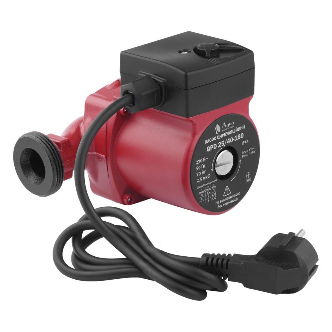 Циркуляційний насос Agua GPD 25/4-180 (CV035091) - фото 5 Циркуляційний насос Agua GPD 25/4-180 (CV035091) - фото 5