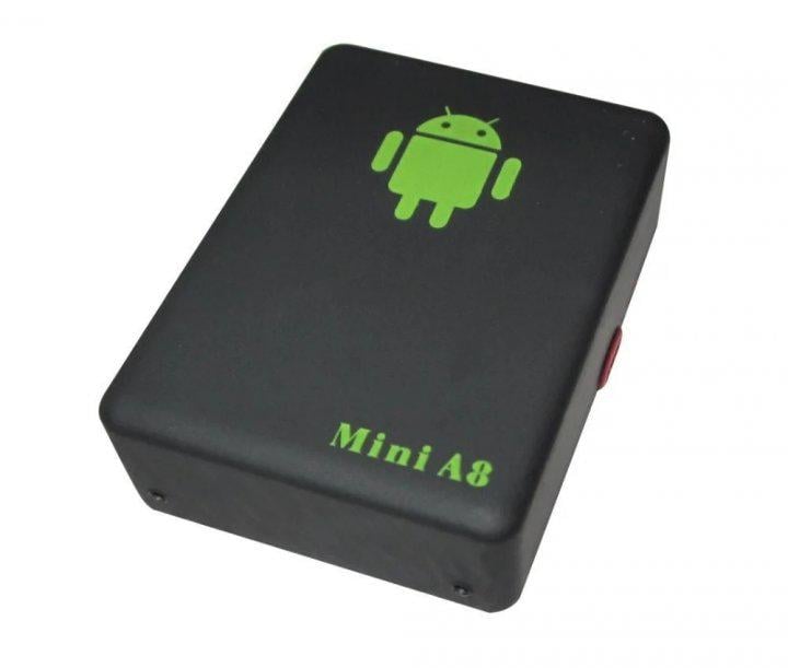 Трекер GPS Mini A8GPS із Sim-картою для автомобіля з прослуховуванням Tracker Mini A8 GSM/GPRS Чорний (MXНФ-00008208) - фото 1