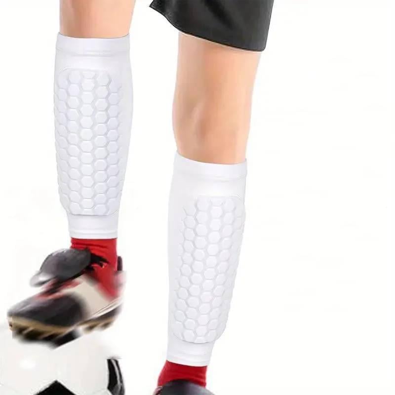 Гетры-щитки футбольные 2в1 для защиты голени Белый (2733558926) Гетры-щитки футбольные 2в1 для защиты голени Белый (2733558926)