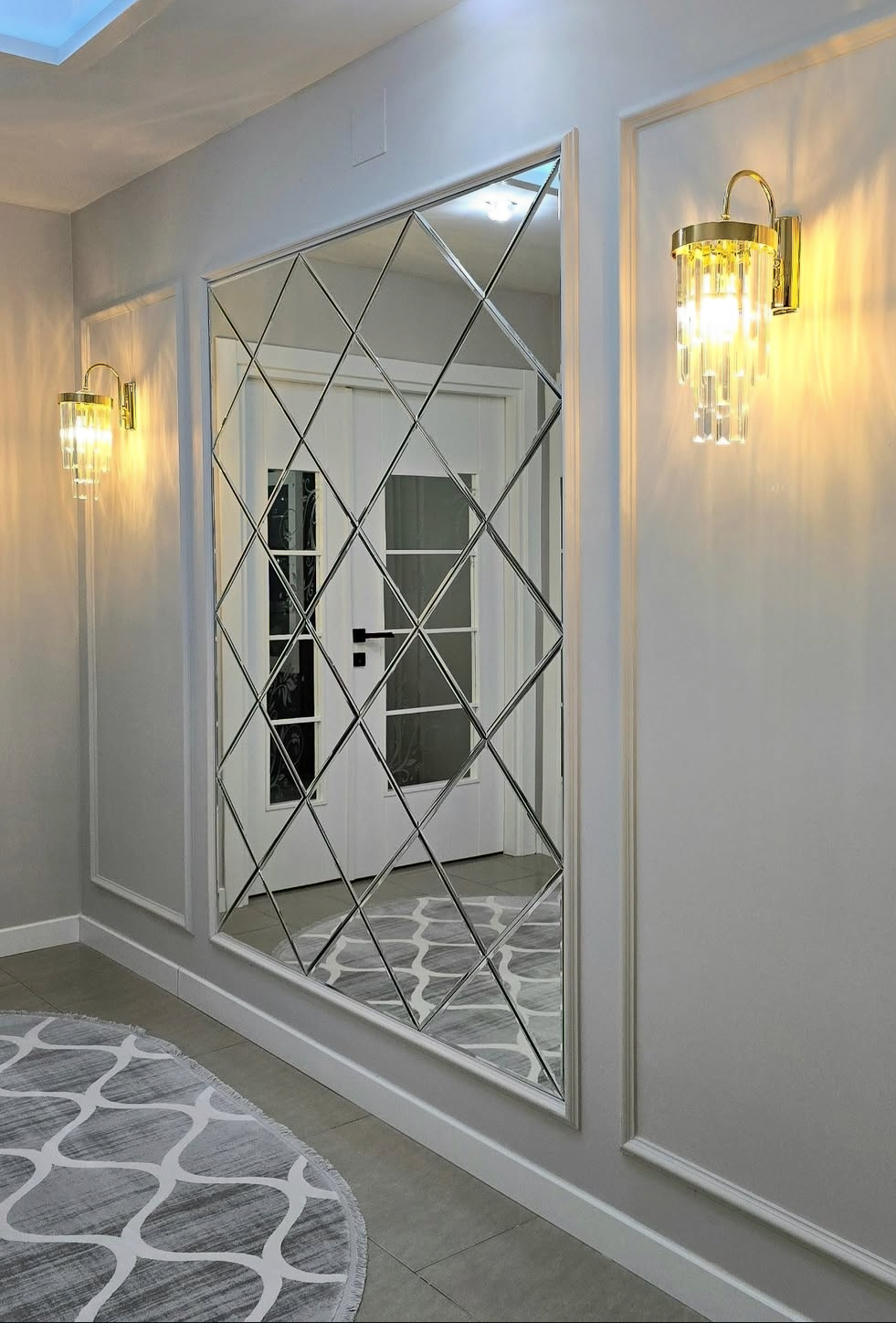 Плитка-панно зеркальная YUF_GLASS 2400х1000 мм (295)