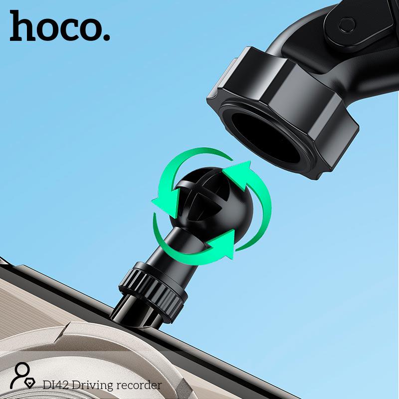 Видеорегистратор Hoco DI42 Металический/Серый (27676318) - фото 4