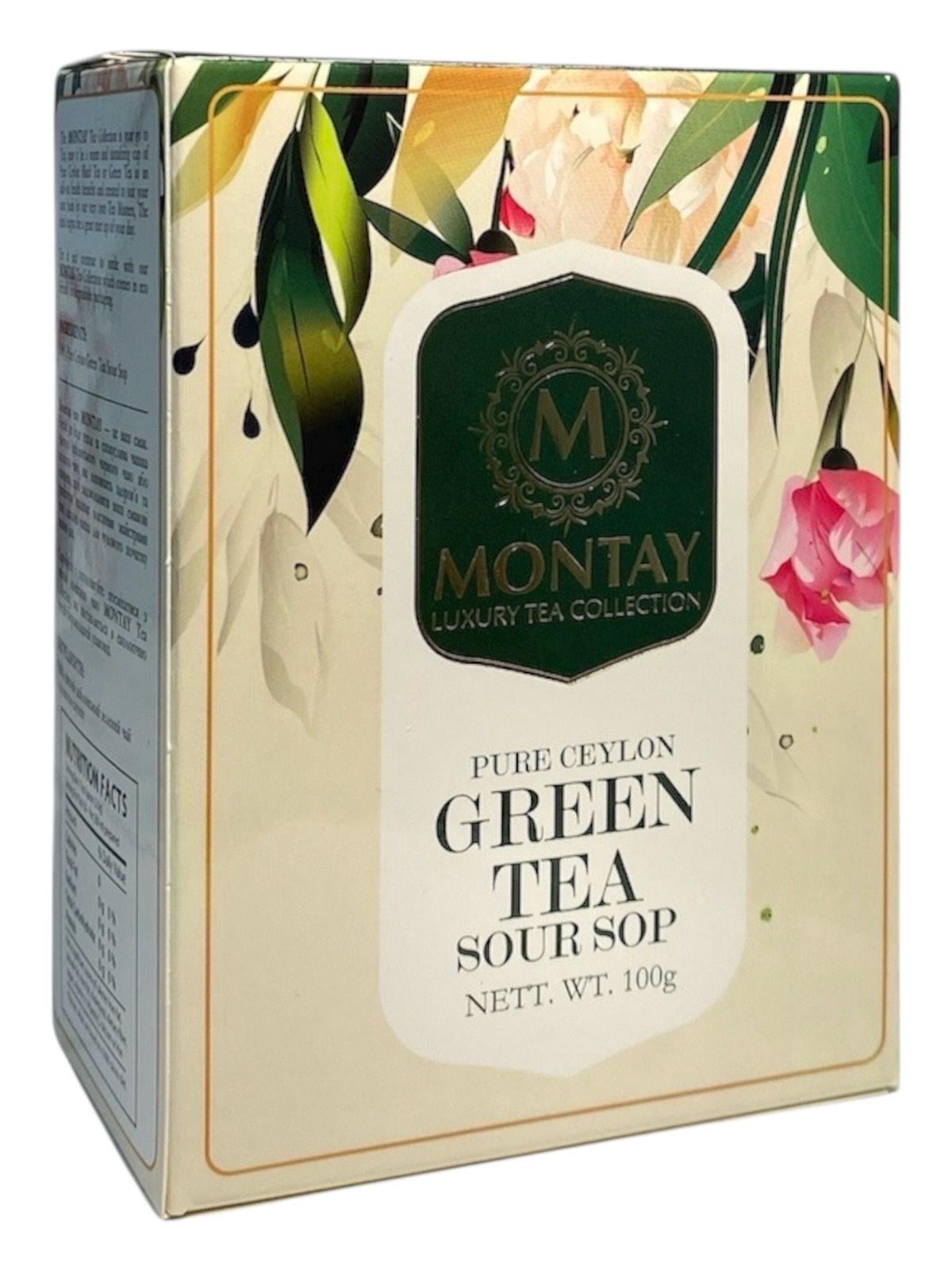 Чай зелений Montay з саусепом 100 г (60750)