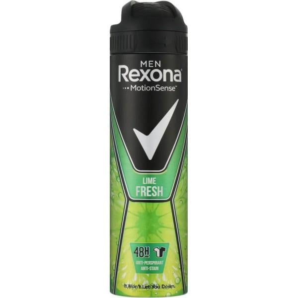 Дезодорант-антиперспірант Rexona Свіжий Лайм 150 мл Дезодорант-антиперспірант Rexona Свіжий Лайм 150 мл
