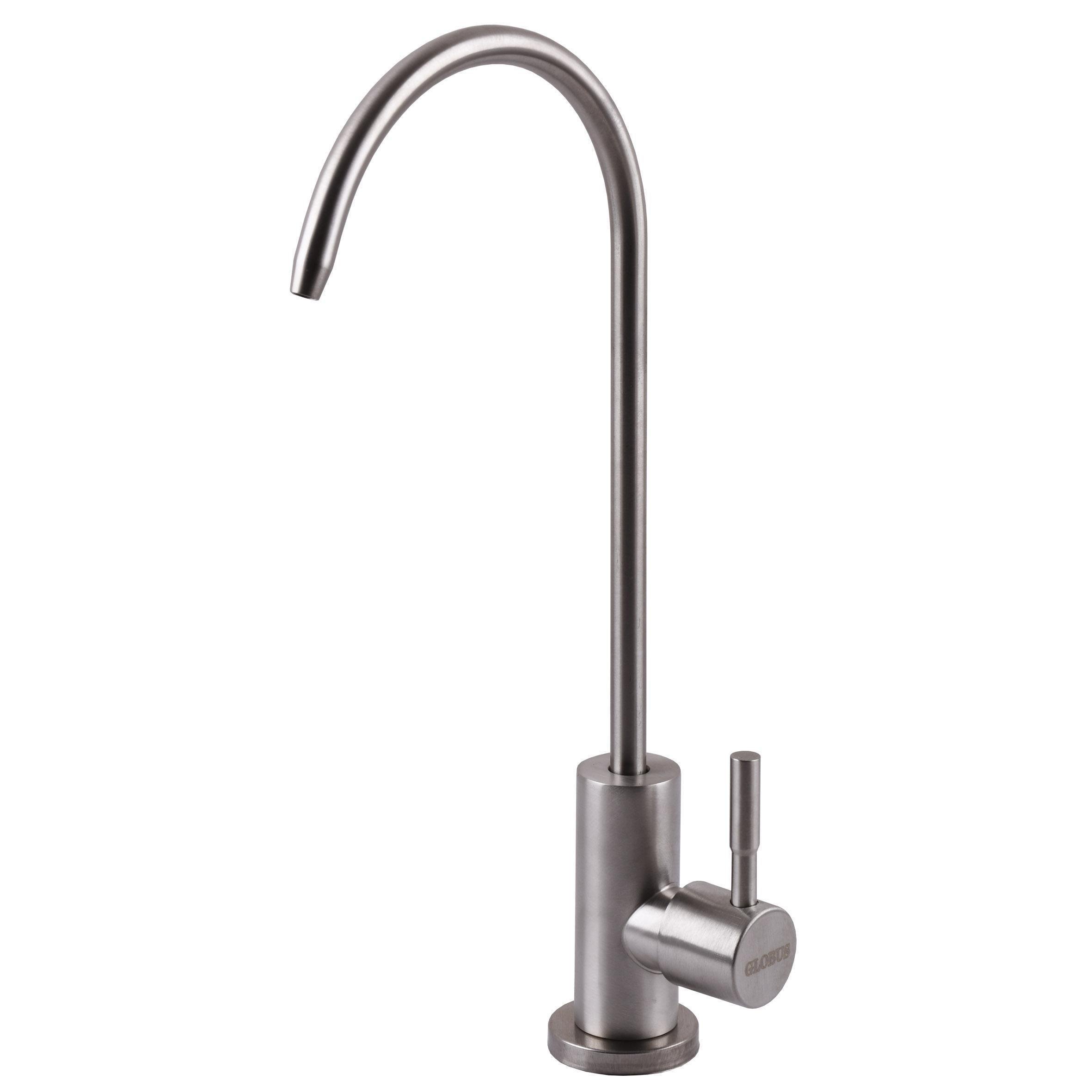 Кран для обратного осмоса/фильтра GLux ALPEN SBT1-55M-00 моно SUS304 Сатин (24468)