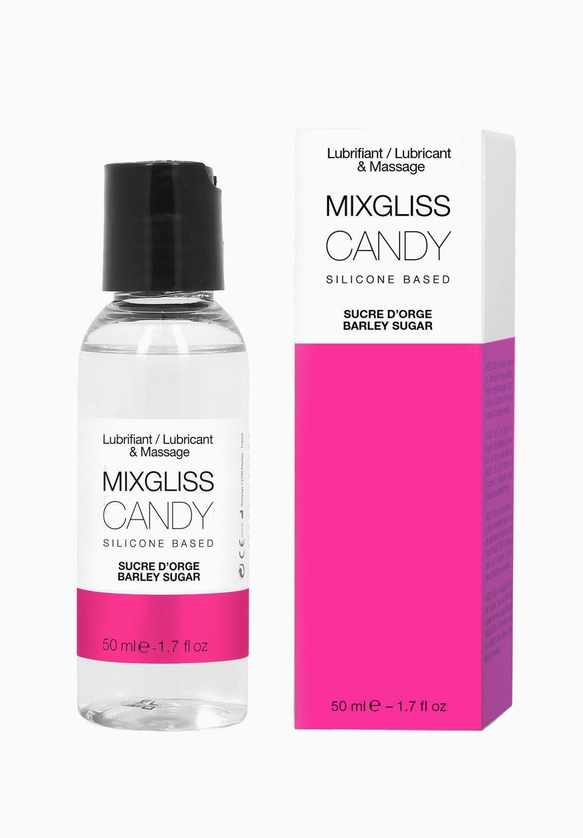 Лубрикант на силиконовой основе MixGliss CANDY-SUCRE D'ORGE с конфетным ароматом 50 мл (SO1366)