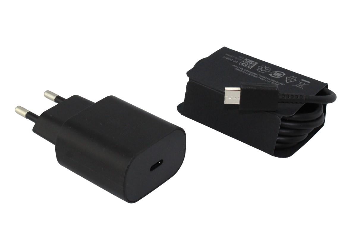 Зарядний пристрій для телефонів Adapter 9176 Type-C 45W з кабелем Black (f4a7d898) - фото 1