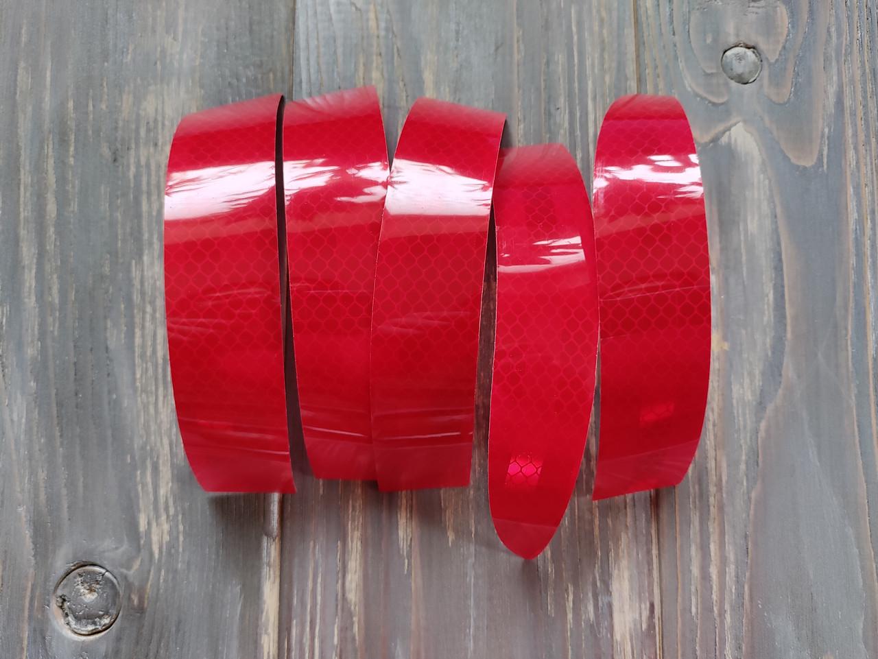 Светоотражающие полоски на бампер авто 5 отрезков Красный (1792102452) - фото 4 Светоотражающие полоски на бампер авто 5 отрезков Красный (1792102452) - фото 4