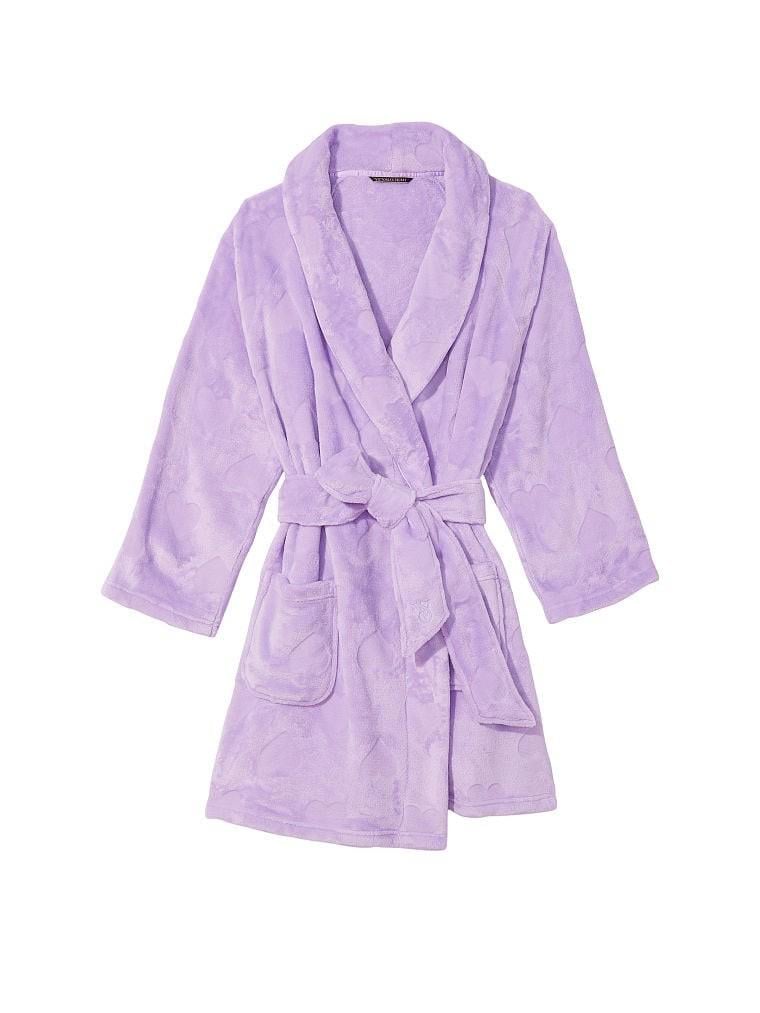 Халат Victoria's Secret Short Cozy Robe M/L Сиреневый (60405053)