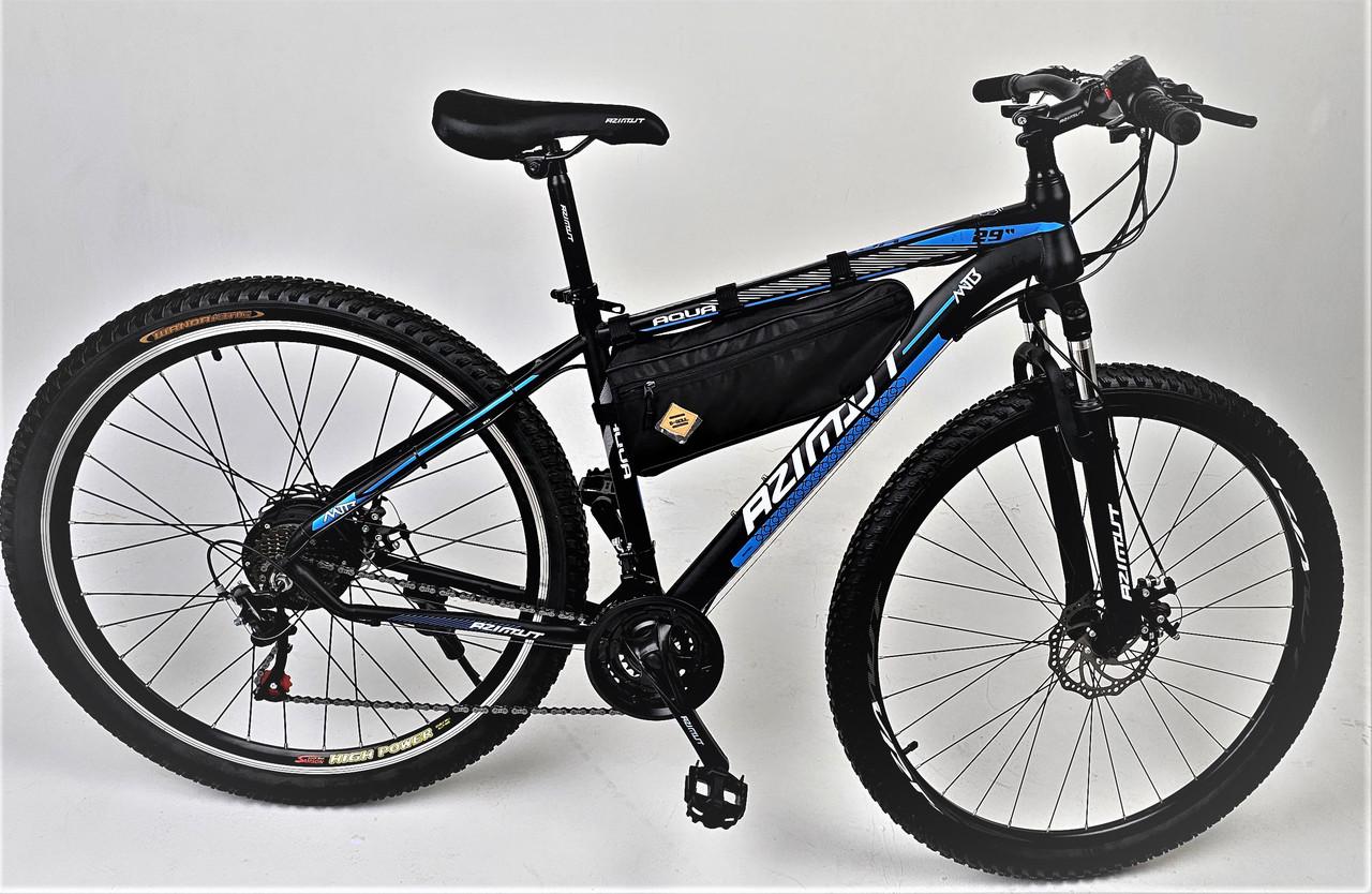 Електровелосипед Azimut Energy Aqua 500W 36V 16Ah 29" (1927380952) - фото 4 Електровелосипед Azimut Energy Aqua 500W 36V 16Ah 29" (1927380952) - фото 4