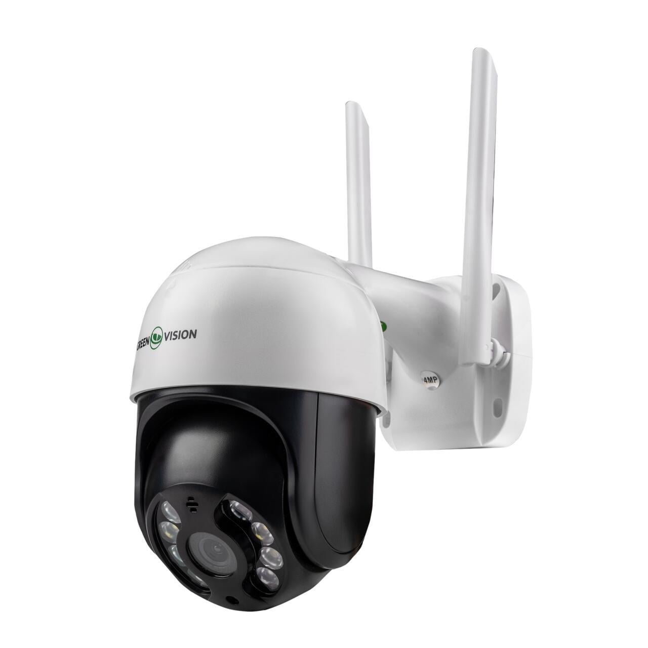 Камера відеоспостереження GreenVision GV-202-IP-M-DOС40-30 SD 4 Mpx Wi-Fi керована White (32709150) Камера відеоспостереження GreenVision GV-202-IP-M-DOС40-30 SD 4 Mpx Wi-Fi керована White (32709150)