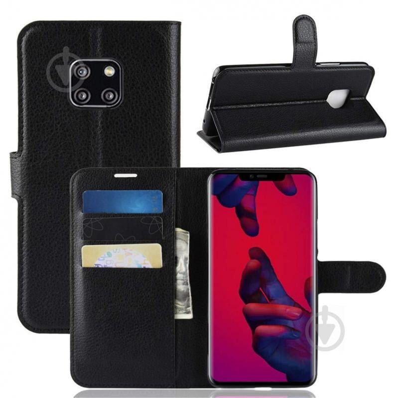 Чохол-книжка Litchie Wallet для Huawei Mate 20 Pro Чорний (arbc3347) - фото 2