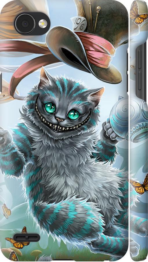 Чехол на LG Q6 Чеширский кот 2 (3993m-1094-42517)