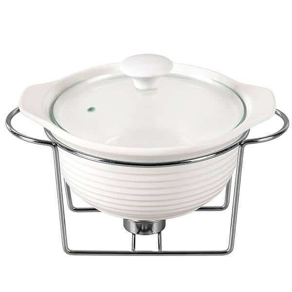 Мармит Maestro круглый 1,2 л d 22,5x30x23 см керамика (10960-72 MR)