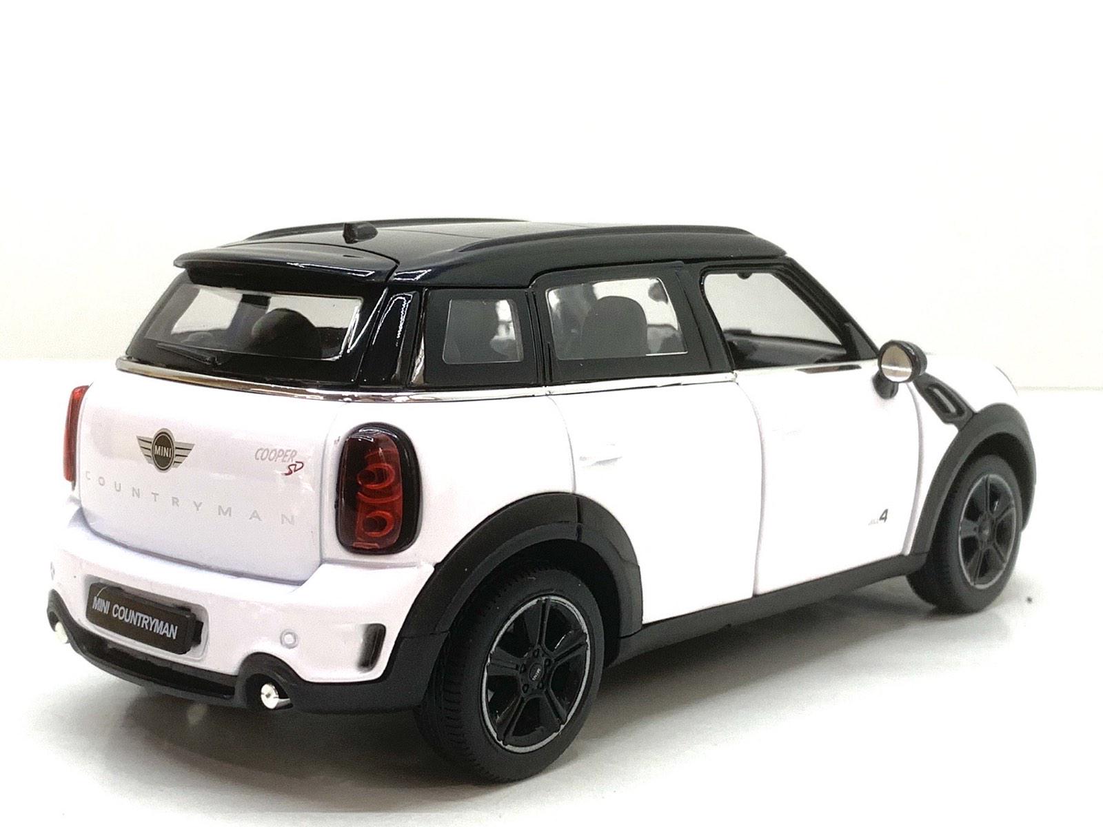 Машина Rastar Mini Cooper 1:24 Белый (56400) - фото 4