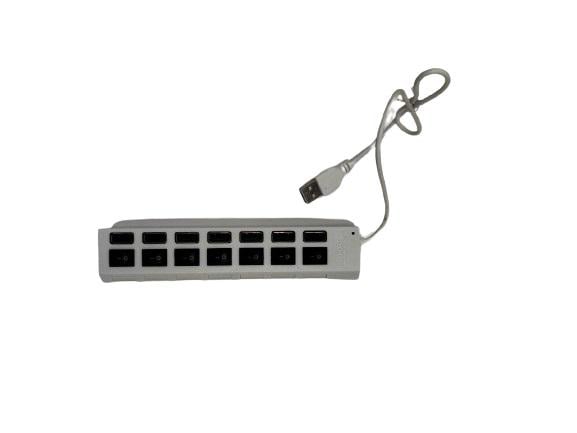 USB-хаб CQT-040/M7 на 7 портов с выключателем (29781691)