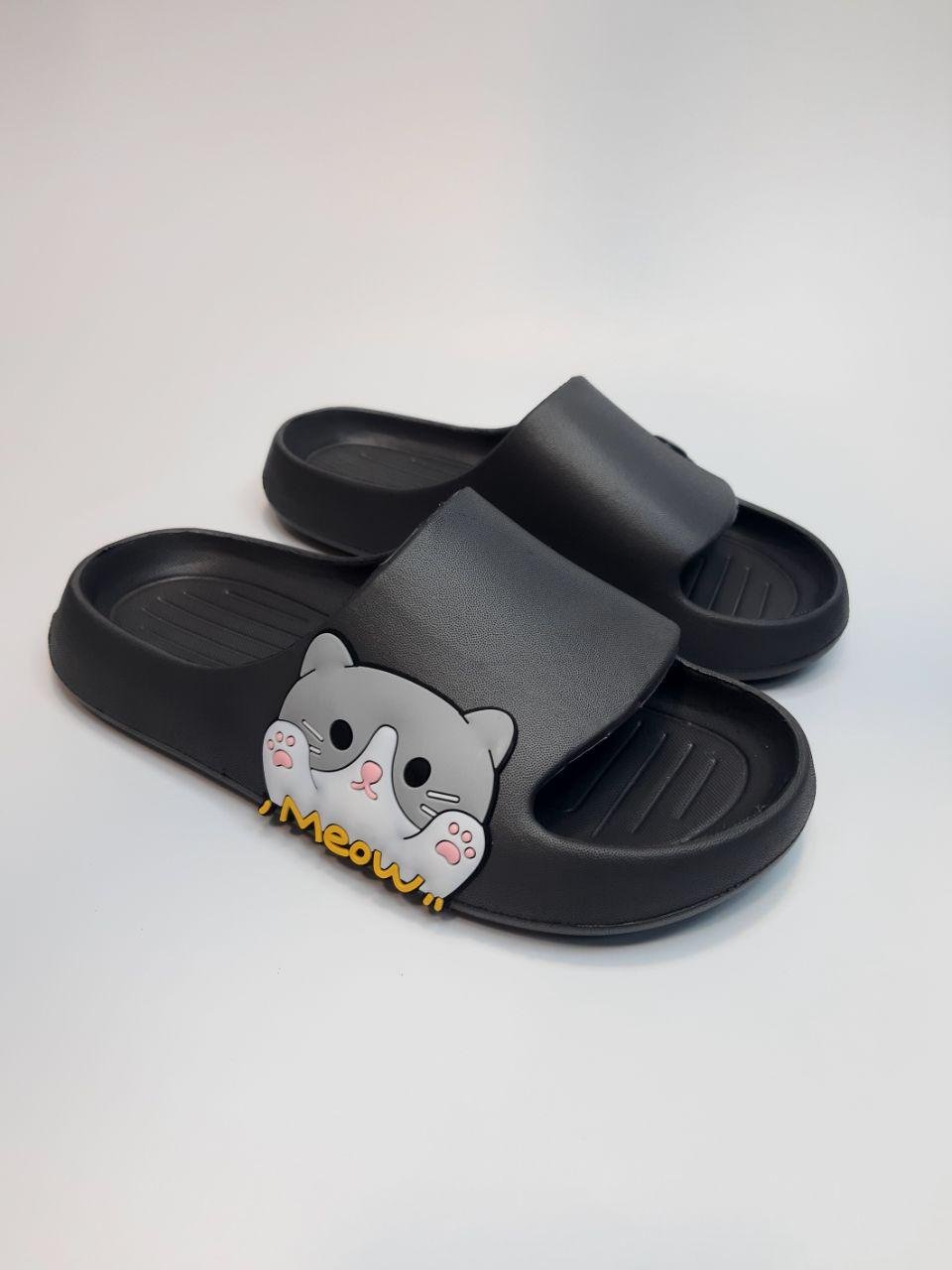 Шльопанці для дівчинки Progress Service р. 32 Графітовий (2350 графіт)