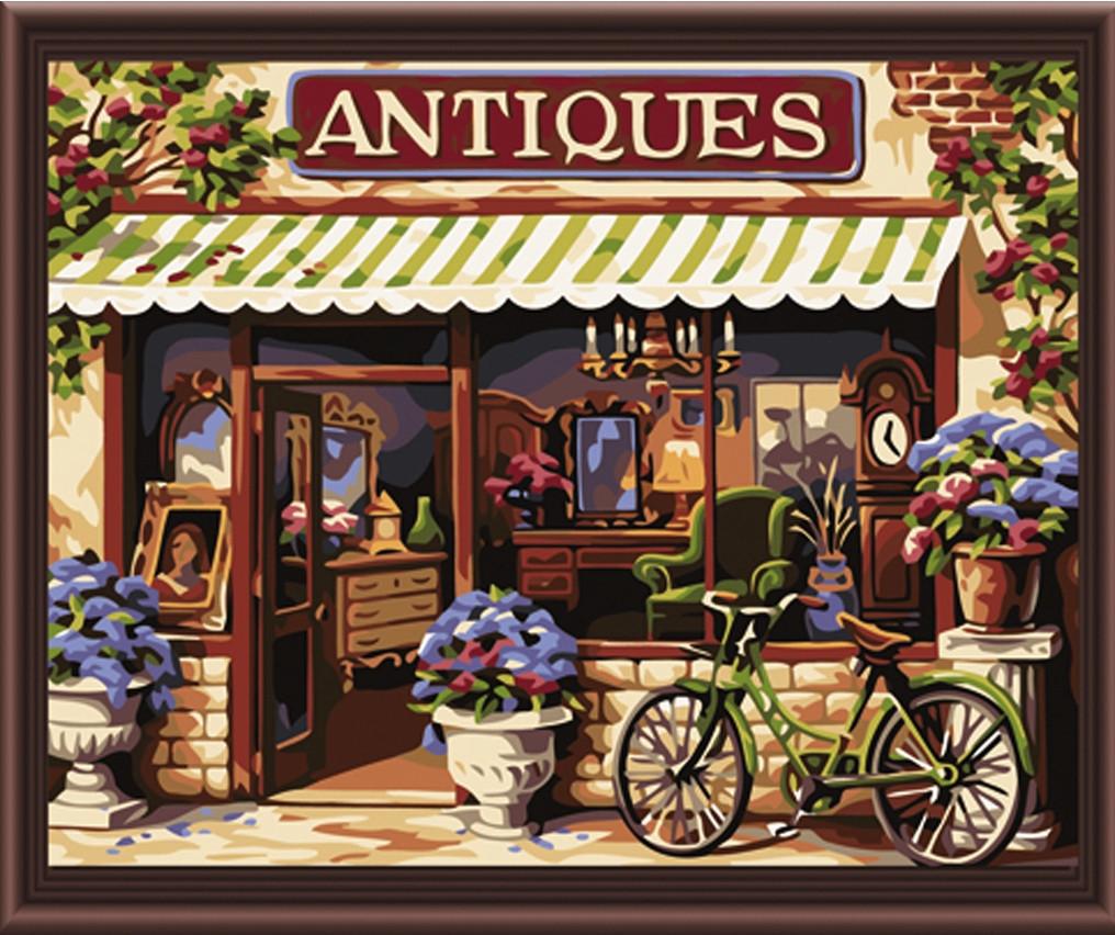 Картина по номерам Идейка Европейский магазинчик 40x50 см (skl-КНО113)