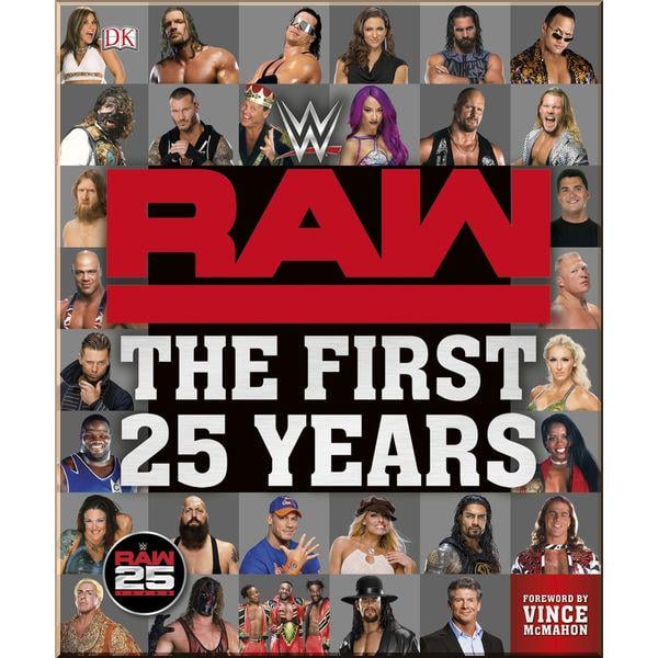 Книга Dean Miller/Jake Black "DK WWE RAW The First 25 Years" (ISBN:9780241319987)