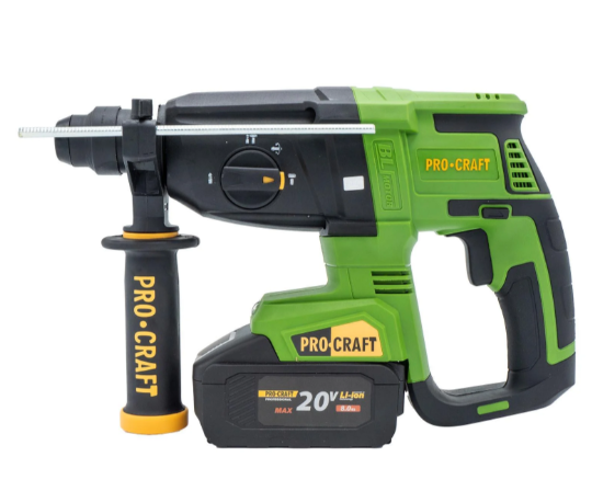 Перфоратор акумуляторний ProCraft PHA-40 без АКБ та з/п (030040) - фото 5 Перфоратор акумуляторний ProCraft PHA-40 без АКБ та з/п (030040) - фото 5