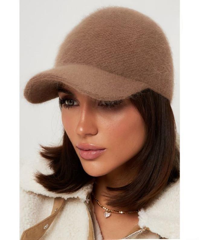 Бейсболка жіноча тепла Sago Betsy Шоколад (892W) - фото 1
