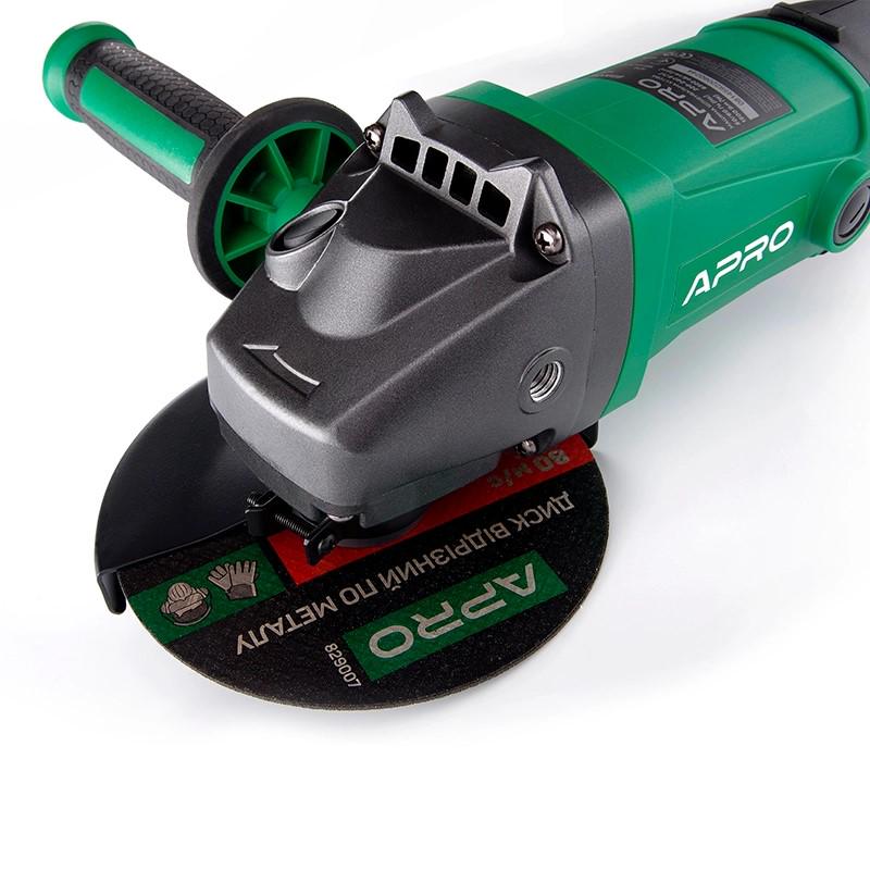 Машина шлифовальная угловая Apro 150/1500 (899009) - фото 5 Машина шлифовальная угловая Apro 150/1500 (899009) - фото 5