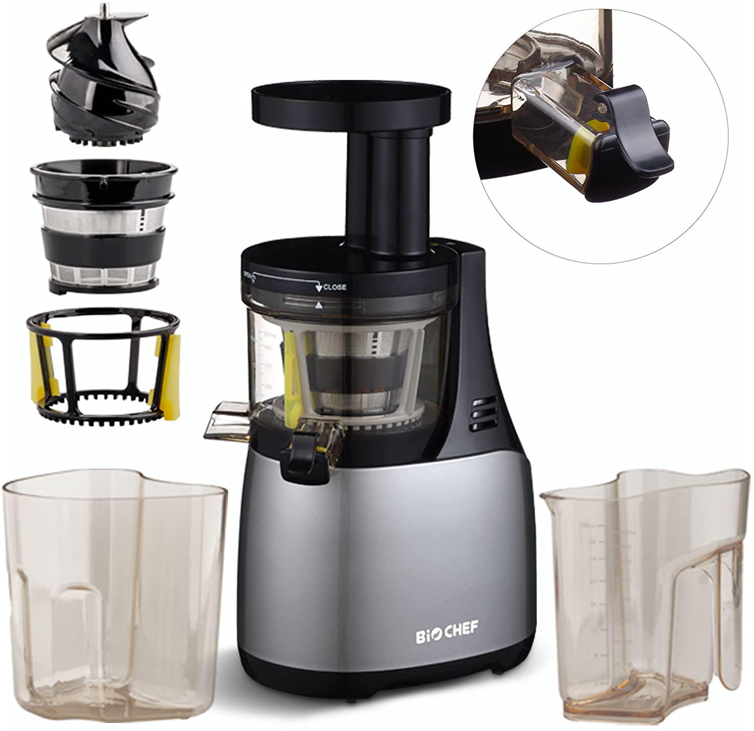 Соковижималка BioChef Synergy Slow Juicer Сірий - фото 2