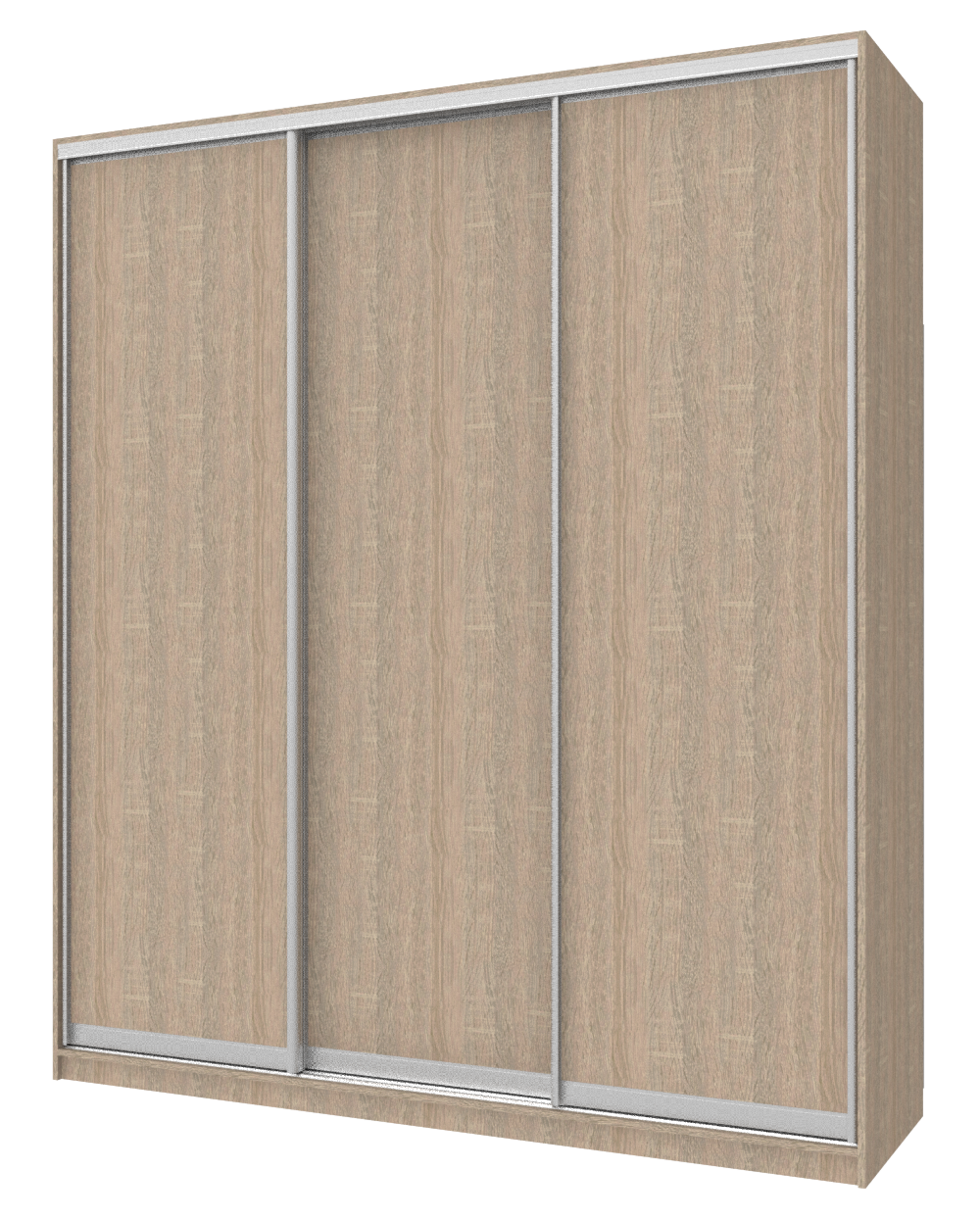 Шкаф купе Doros Сити 24 3 ДСП 208х60х240 см Дуб Cонома (42001001)