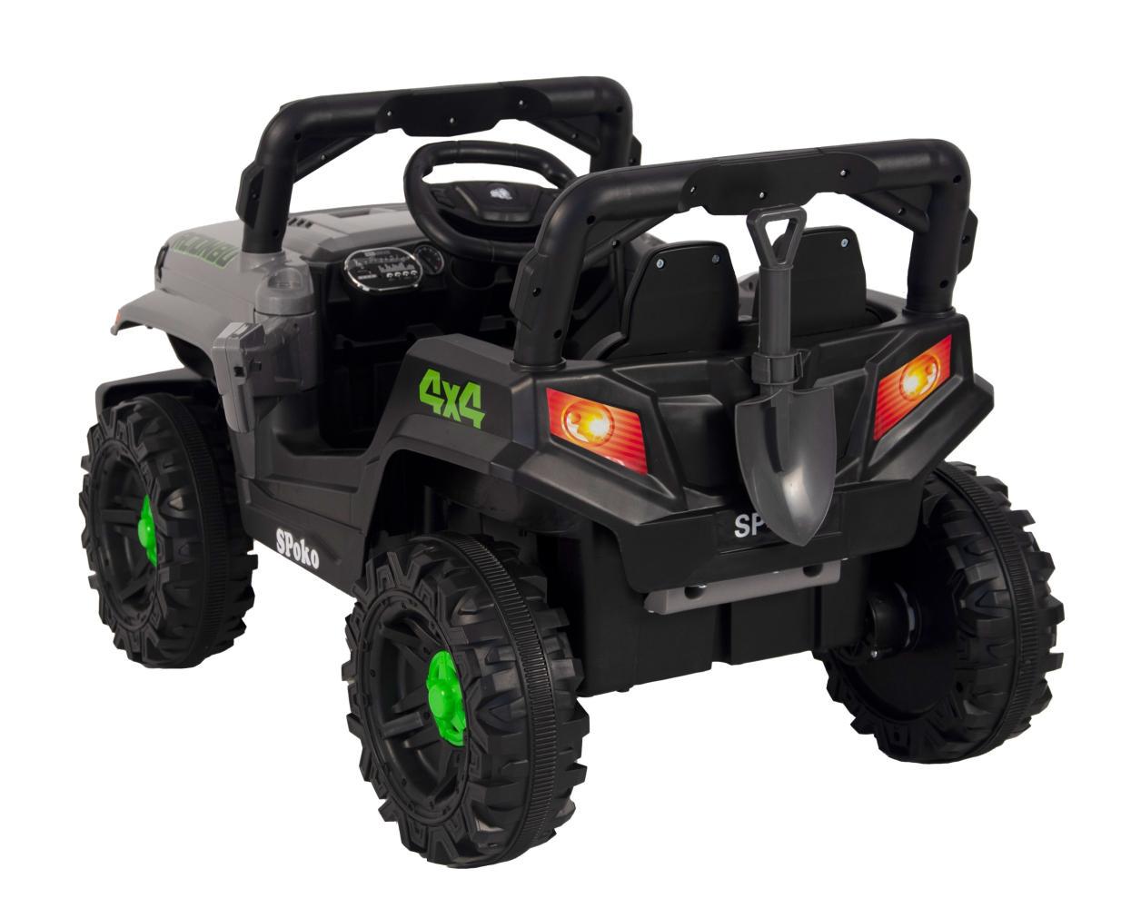 Электромобиль детский Spoko QD-V80 Серый (4446) - фото 5 Электромобиль детский Spoko QD-V80 Серый (4446) - фото 5