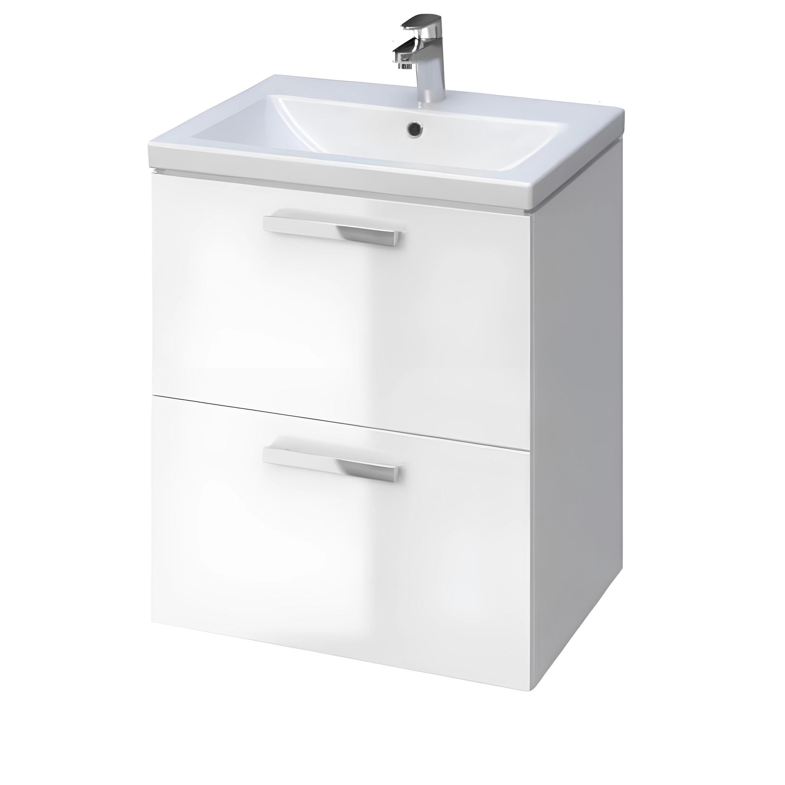 Тумба Cersanit Melar CET 566 с умывальником Como 60