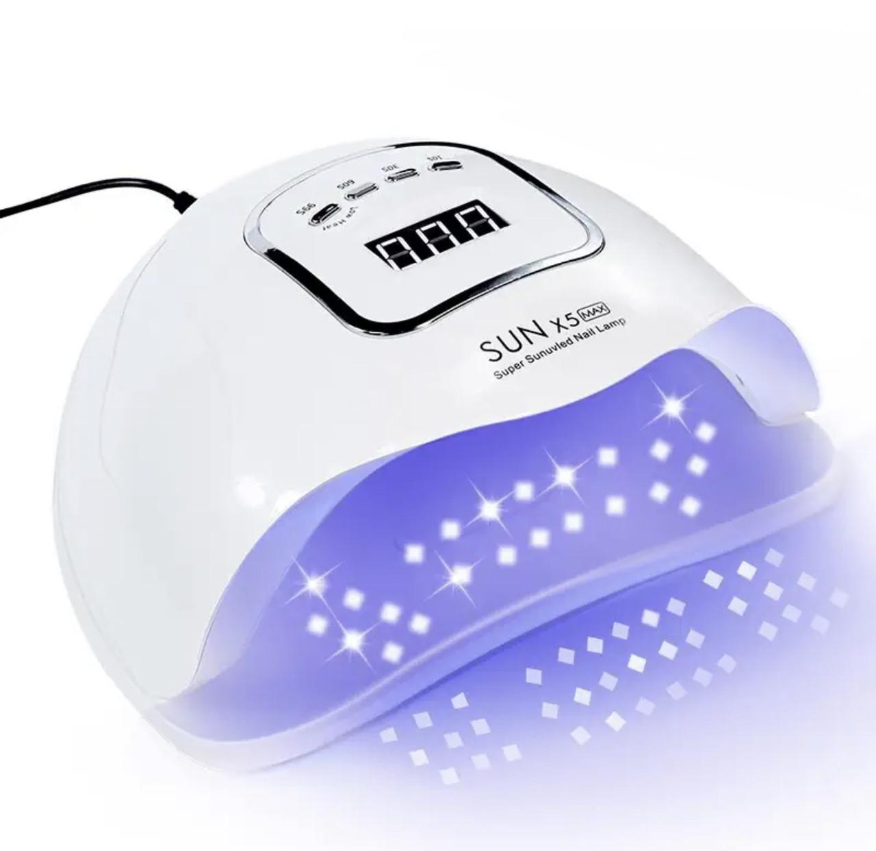 Лампа UV/LED SUN X5 MAX для сушки ногтей 120 Вт Белый