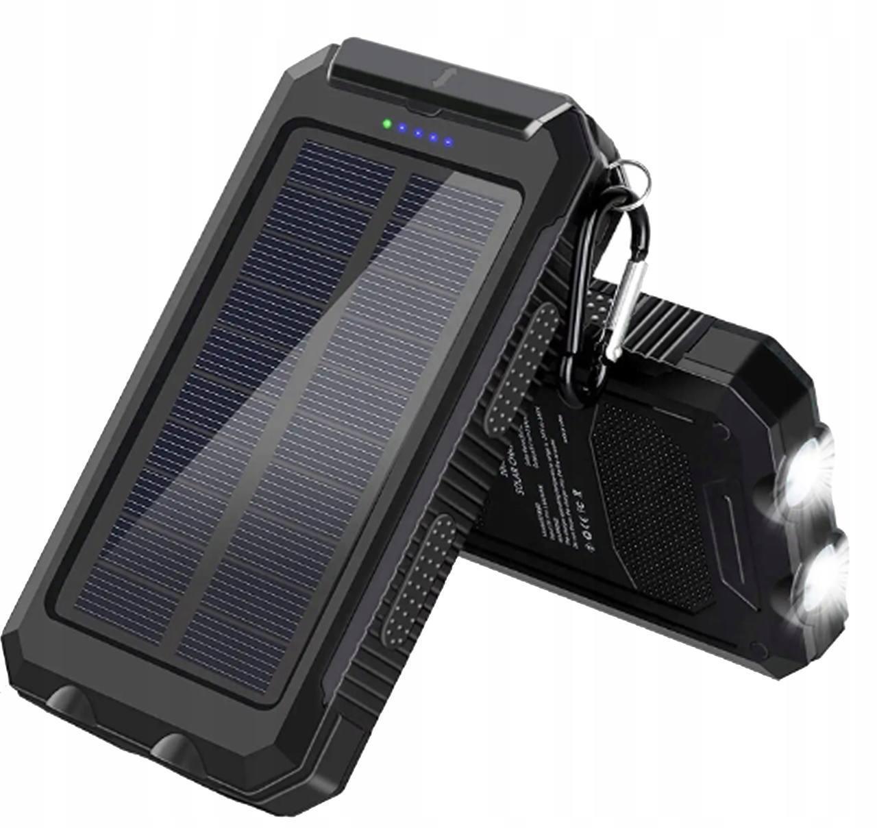 Повербанк Solar Charger із вбудованим сонячним елементом (14833) - фото 6